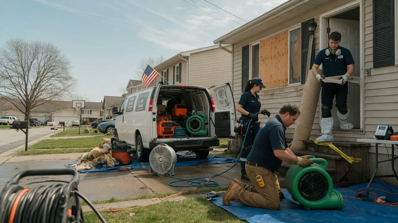 Water Damage Restoration in Conger, MN near me